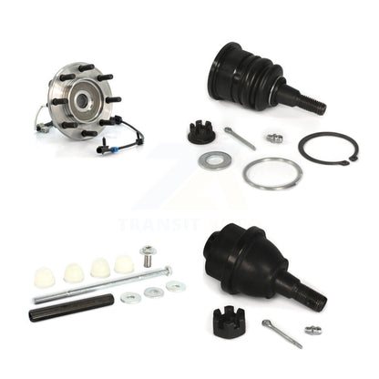 Kit de liaison de rotule supérieure et inférieure, roulement avant, pour Chevrolet GMC Sierra 3500 4WD