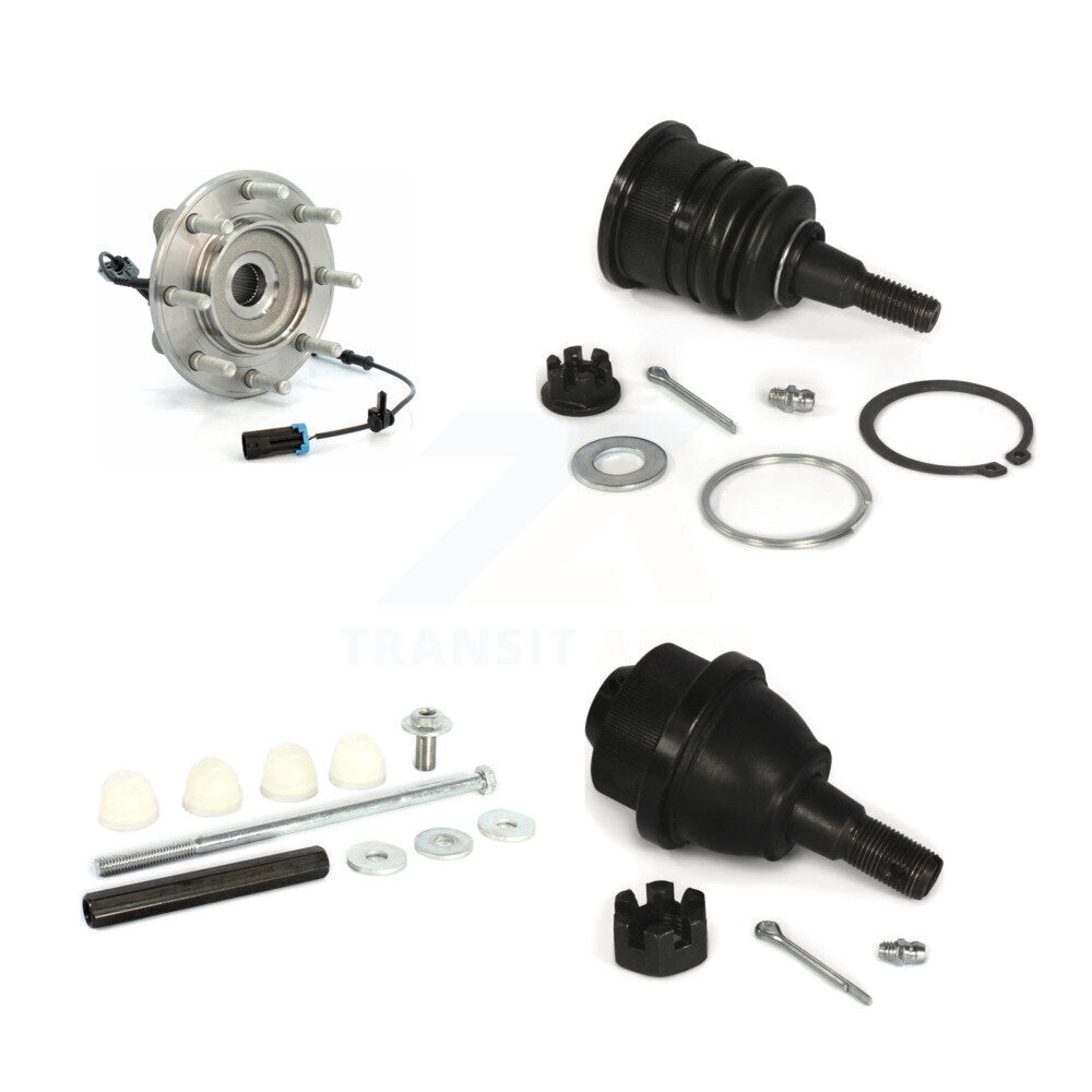 Kit de rotule et de liaison supérieure et inférieure, roulement avant, pour GMC Sierra 3500 HD Chevrole