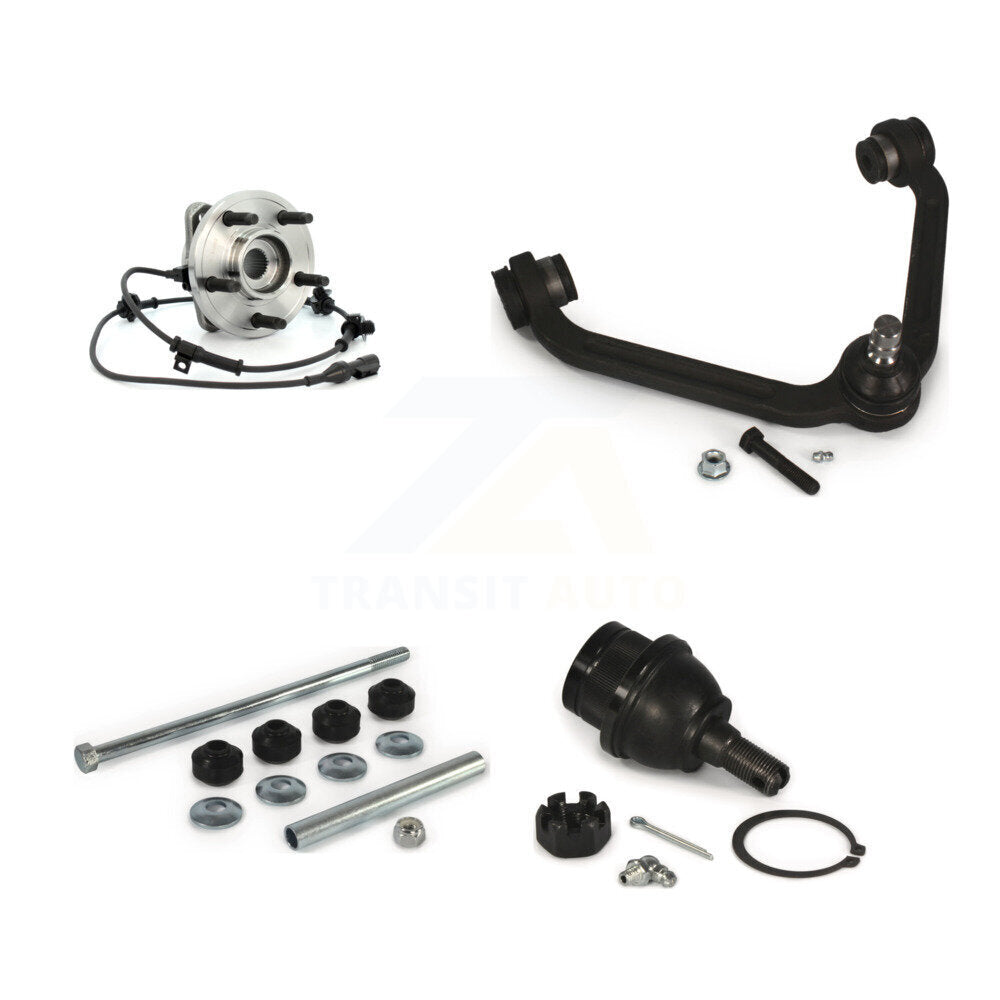 Kit de bras supérieur et de liaison à rotule inférieure, roulement avant droit, pour Ford Ranger Mazda