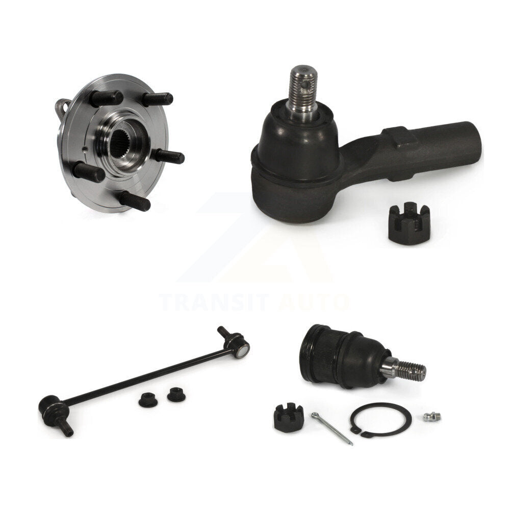 Kit de liaison de barre stabilisatrice de biellette de direction extérieure de rotule inférieure de roulement avant pour Honda Odysse