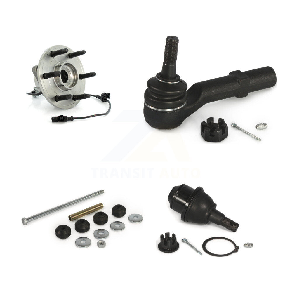 Kit de biellette de direction et de liaison extérieure, roulement avant, rotule inférieure, pour Chevrolet GMC Sierr