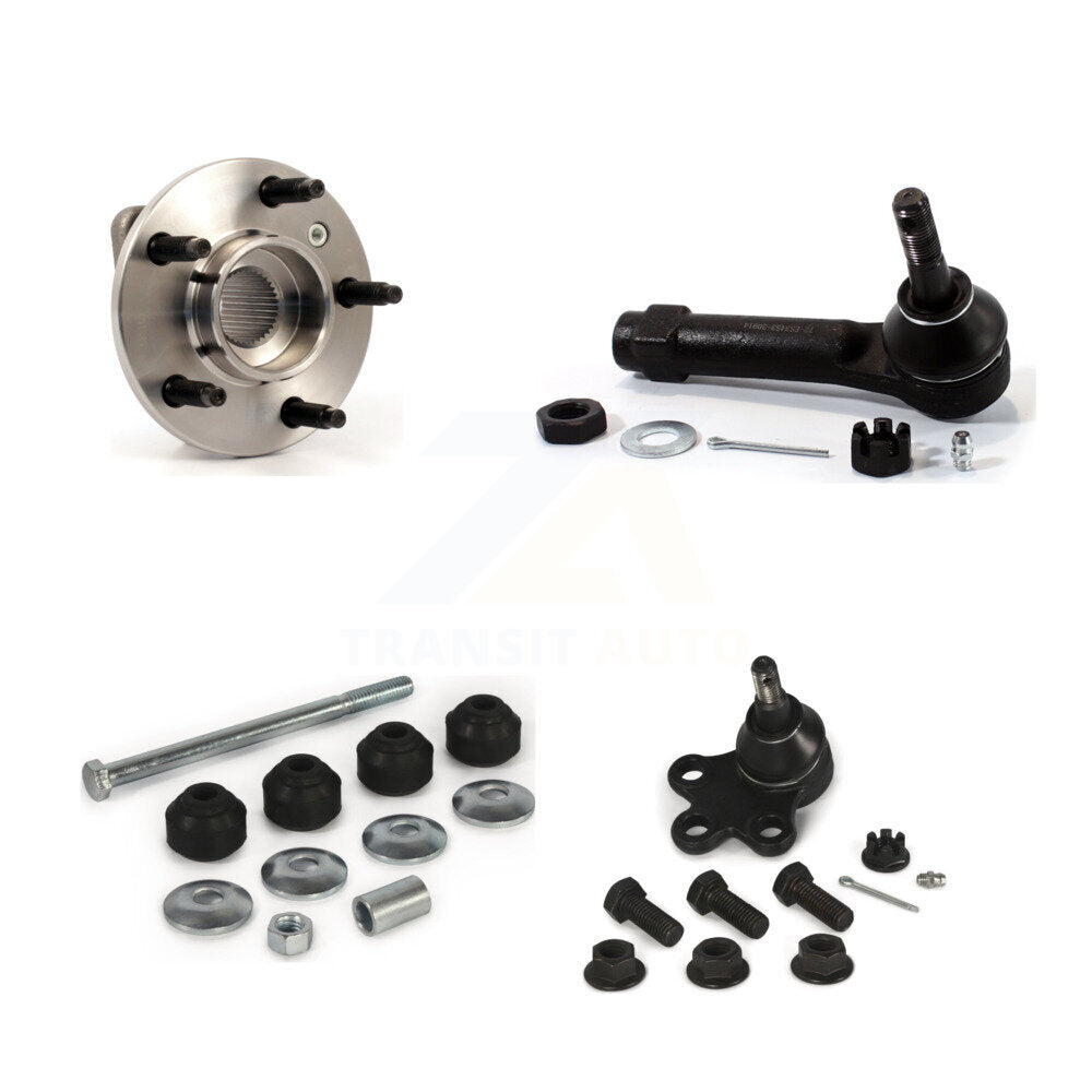 Kit de liaison de biellette de direction extérieure de rotule inférieure de roulement avant pour Chevrolet Impala Gran