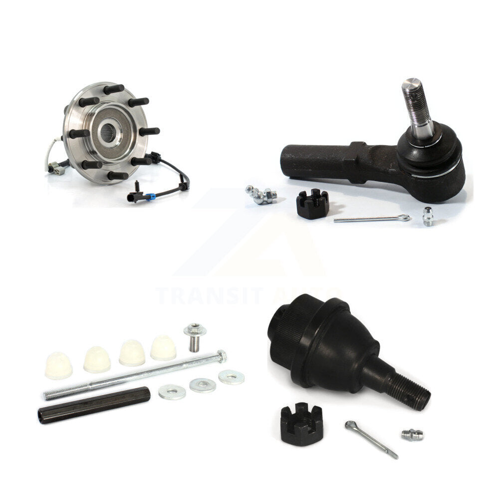 Kit de biellette de direction et de liaison extérieure, roulement avant, rotule inférieure, pour Chevrolet GMC Sierr
