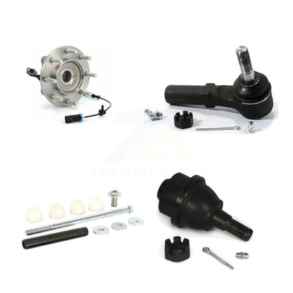 Kit de liaison de biellette de direction extérieure, roulement de moyeu avant, Joint à rotule inférieur, pour GMC Sierra 3500 H