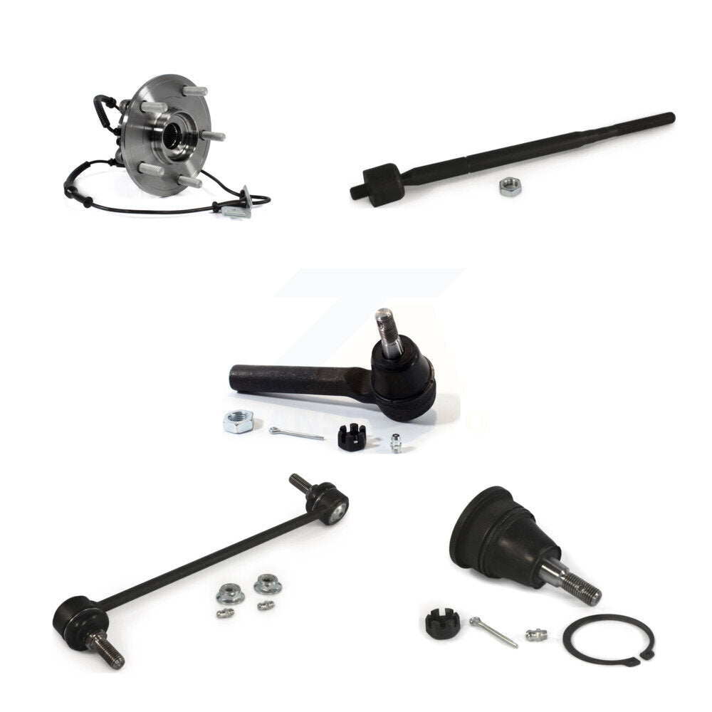 Kit de liaison de biellette de direction de rotule inférieure de roulement avant (5 pièces) pour Dodge Grand Caravan et