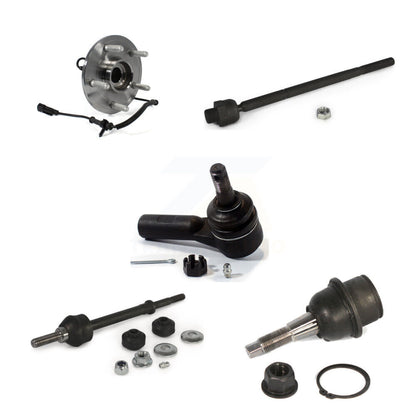 Kit de liaison de biellette de direction, roulement de moyeu avant, Joint à rotule inférieur (5 pièces) pour Ram 2012 1500 4WD