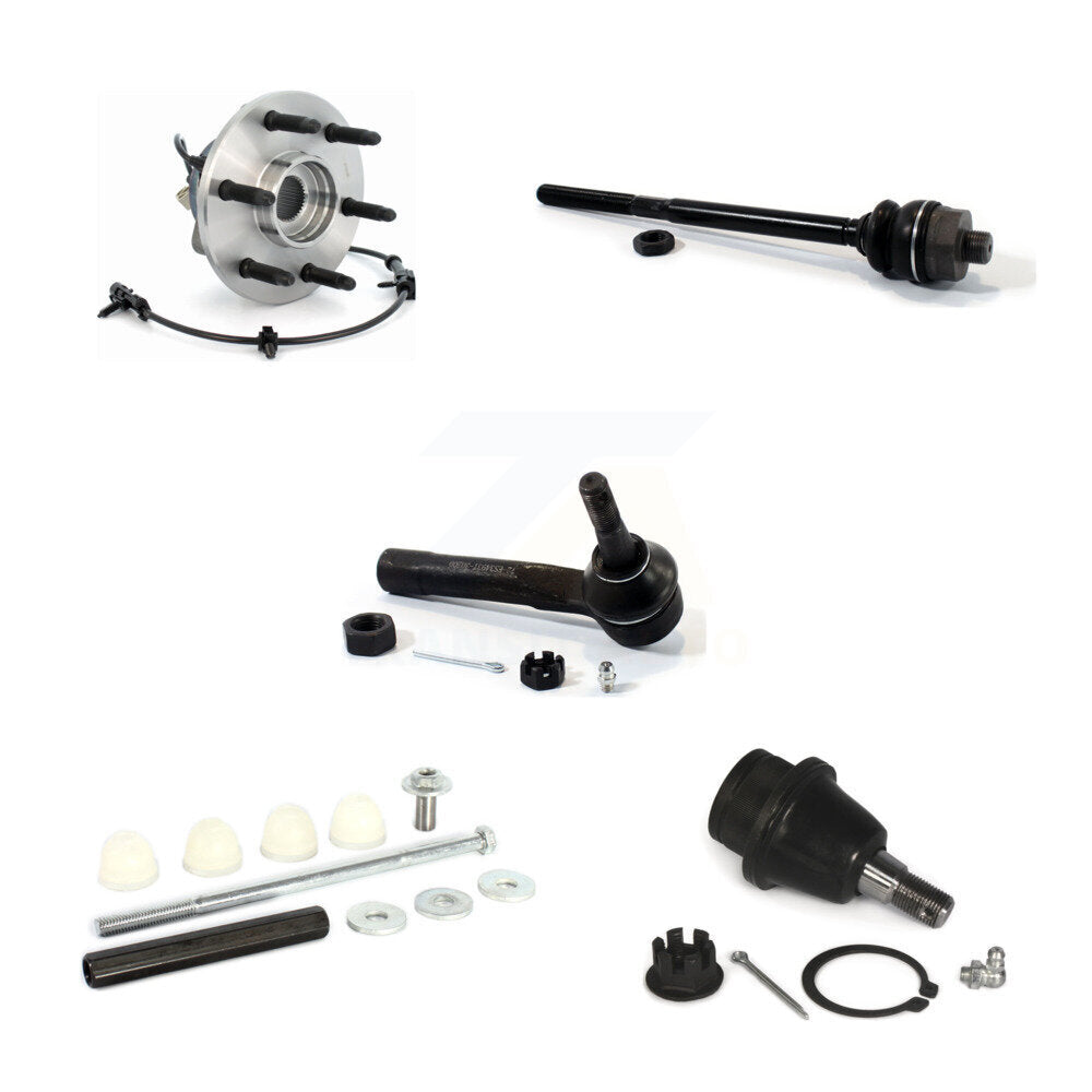 Kit de liaison de biellette de direction de rotule inférieure de roulement avant (5 pièces) pour Chevrolet GMC 1500 XL