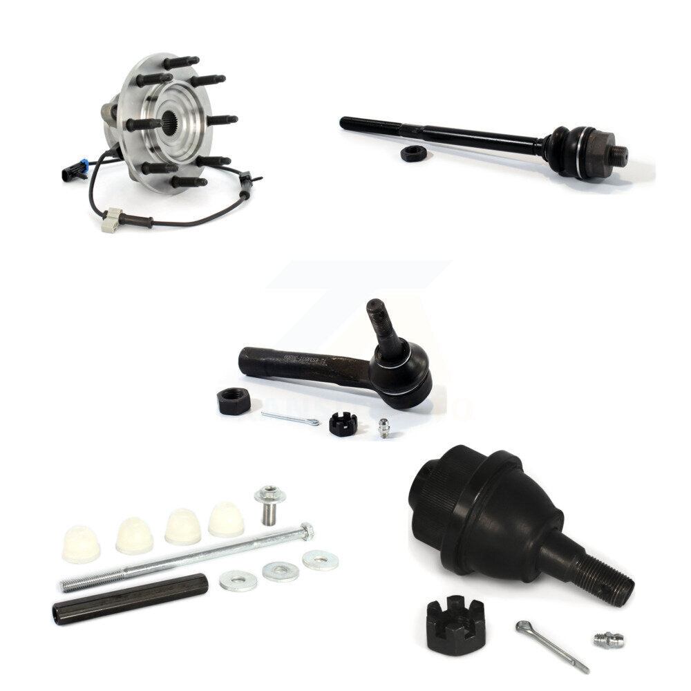 Kit de liaison de biellette de direction de rotule inférieure de roulement avant (5 pièces) pour Chevrolet Silverado X
