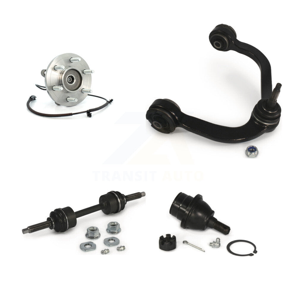 Kit de bras de commande et de liaison supérieur, roulement avant gauche, rotule inférieure, pour Ford F-150