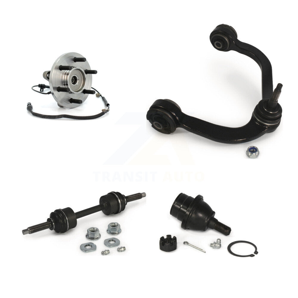 Kit de bras de commande et de liaison supérieur, roulement avant gauche, rotule inférieure, pour Ford F-150