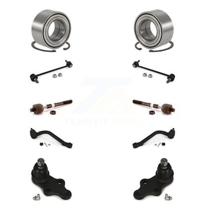 Kit de biellette de direction intérieure et extérieure de rotule inférieure de roulement avant pour Hyundai Sonat