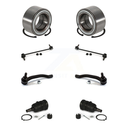 Kit de liaison de biellette de direction extérieure de rotule inférieure de roulement avant (8 pièces) pour Honda Pilot MDX