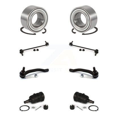 Kit de liaison de biellette de direction extérieure de rotule inférieure de roulement avant (8 pièces) pour Honda Pilot MDX