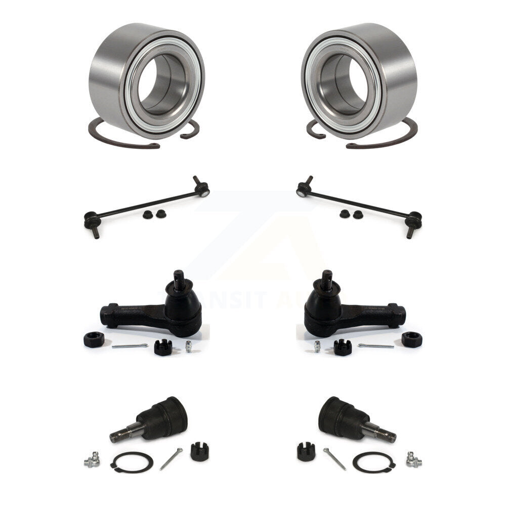 Kit de biellette de direction et de liaison extérieure de rotule inférieure de roulement avant pour Honda Odyssey 99-04