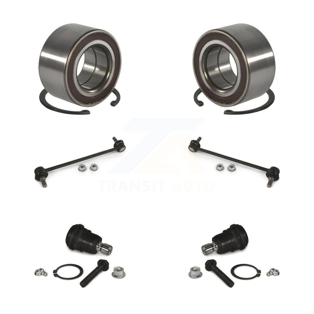 Kit de rotule inférieure de roulement de roue avant et de liaison de barre stabilisatrice pour Kia Ri 2012 – 2017