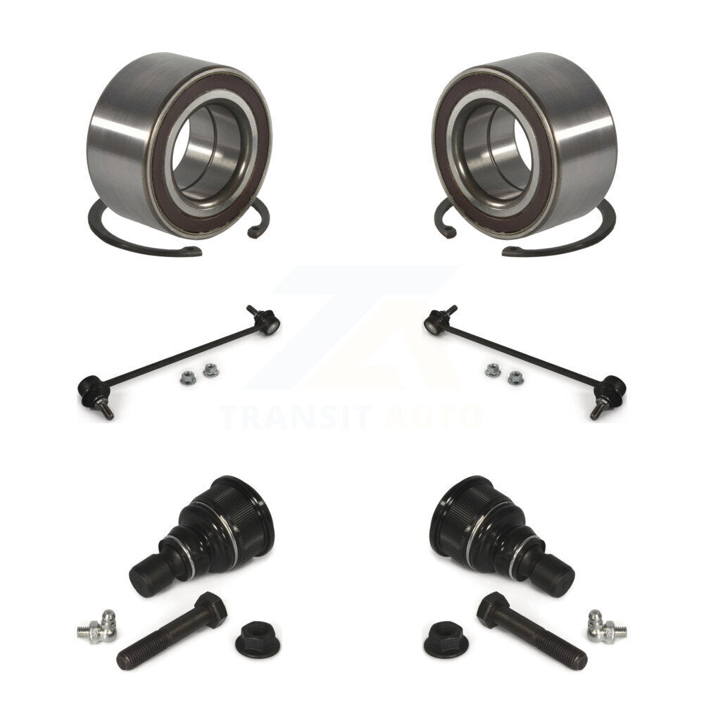 Kit de liaison à rotule inférieure et barre stabilisatrice, roulement de roue avant, pour Mazda 5