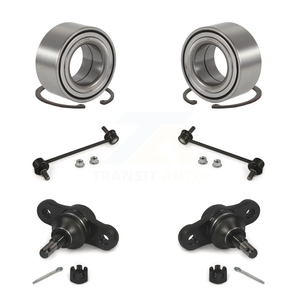 Kit de liaison de barre stabilisatrice de rotule inférieure de roulement avant, pour Hyundai Tucson Kia Sportag