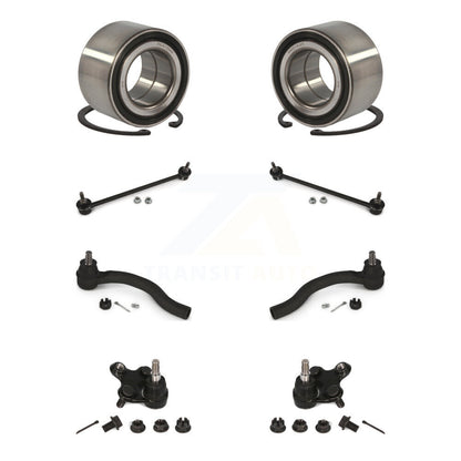 Kit de liaison de biellette de direction extérieure de rotule inférieure de roulement avant (8 pièces) pour Honda Civic ILX