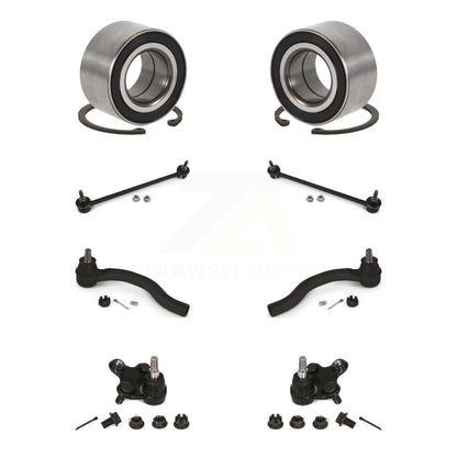 Kit de liaison de biellette de direction extérieure de rotule inférieure de roulement avant (8 pièces) pour Honda Civic ILX