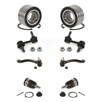 Kit de biellette de direction et de liaison extérieure de rotule inférieure de roulement avant (8 pièces) pour Acura T 04-06