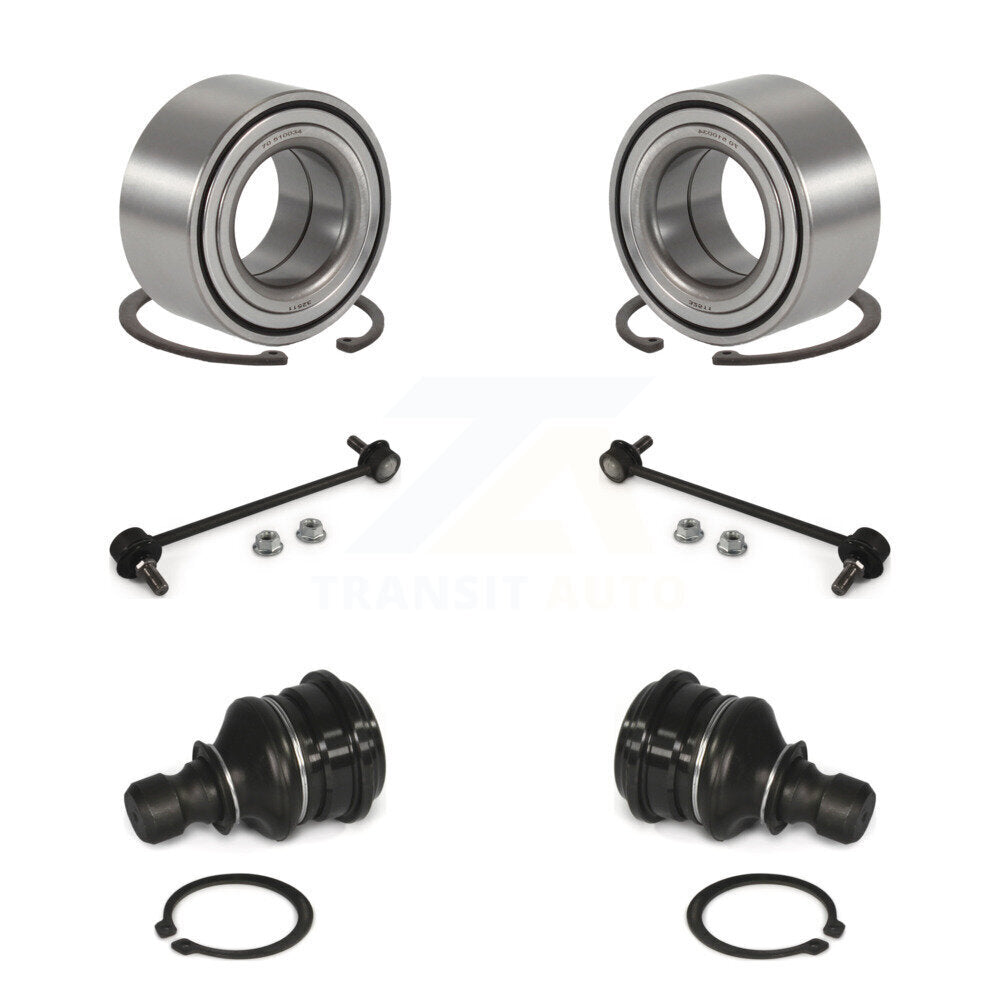 Kit de liaison de barre stabilisatrice de rotule inférieure de roulement avant pour Hyundai Santa Fe 2001 – 2006