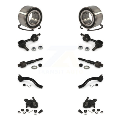 Kit de liaison de biellette de direction intérieure et extérieure, roulement avant, Joint à rotule inférieur, pour Honda Civic 1.8