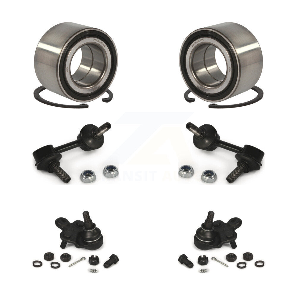 Kit de rotule inférieure et de liaison de roulement avant (6 pièces) pour Honda Civic 1,3 l 1,8 l 06-11