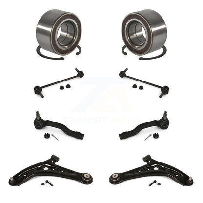 Kit de biellette de direction et de liaison extérieure, bras de commande inférieur à roulement avant (8 pièces) pour Mazda 11-14