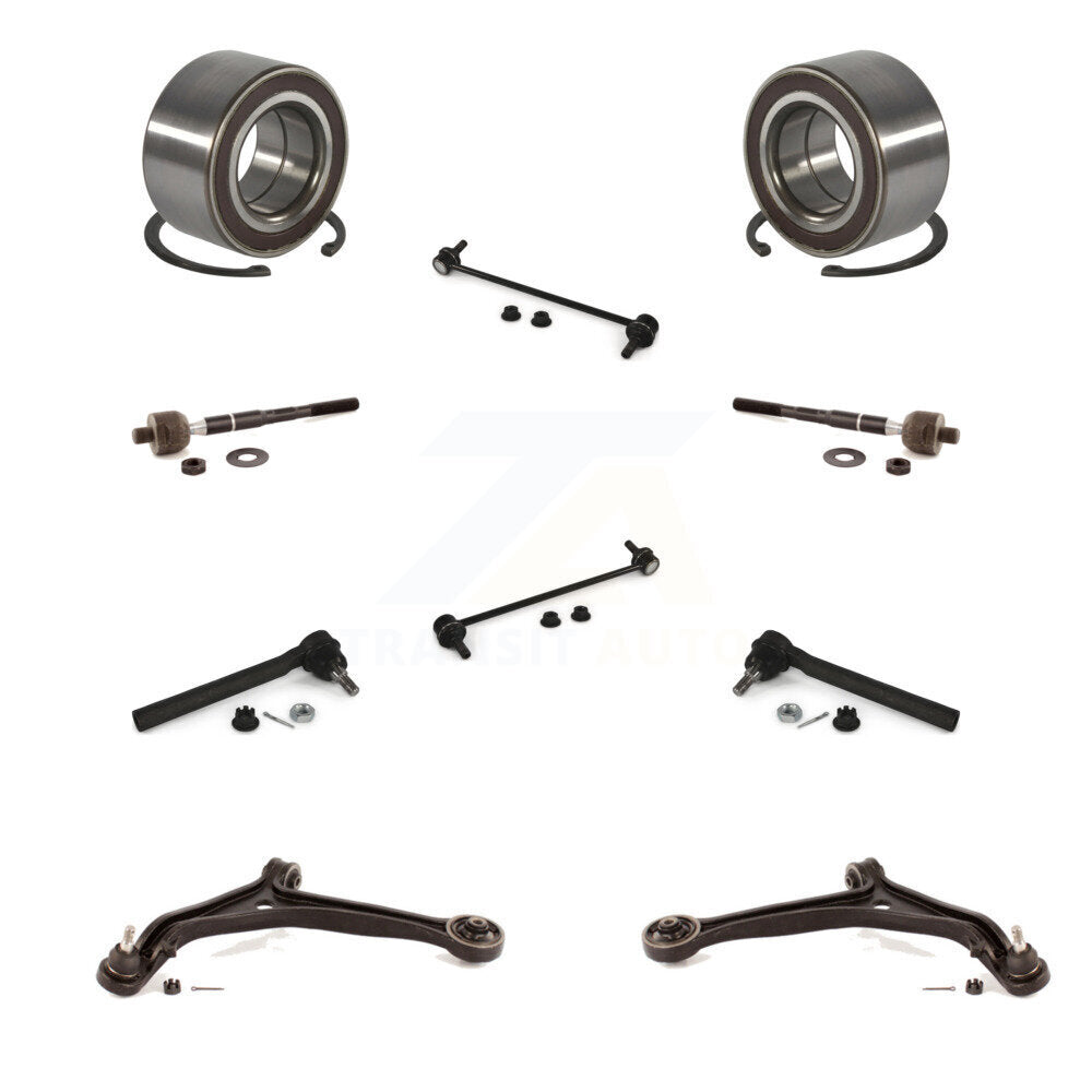 Kit de biellette de direction intérieure et extérieure, bras de commande inférieur, roulement avant, pour Honda Odysse