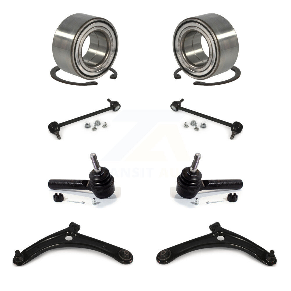 Kit de biellette de direction et de liaison extérieure, bras inférieur de roulement avant (8 pièces) pour Jeep Patriot Compass