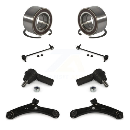 Kit de liaison d'extrémité de biellette de direction extérieure, bras de commande inférieur de roulement avant (8 pièces) pour Suzuki SX4