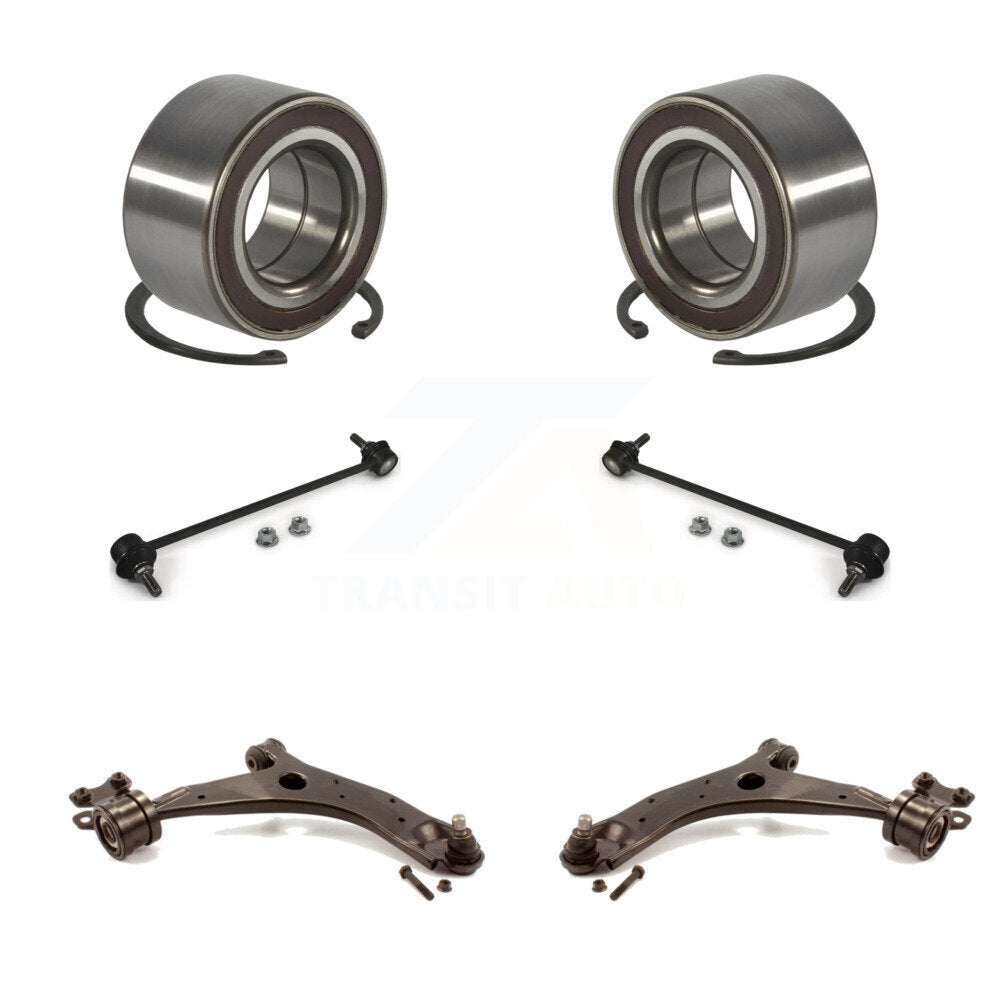 Bras de commande inférieur à roulement avant avec rotule et Kit de liaison pour Mazda 3 5 Spor