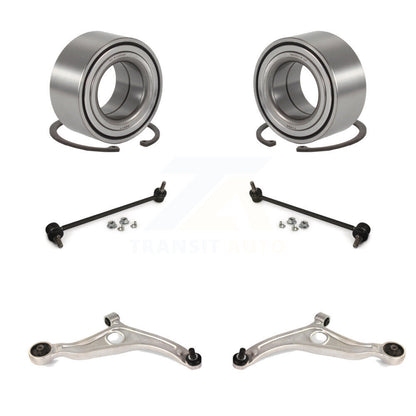 Kit de bras de commande inférieur et de liaison de roulement avant (6 pièces) pour Hyundai Sonata Kia Optim