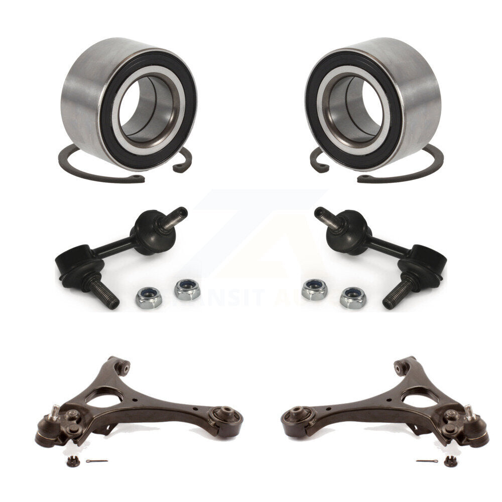 Bras de commande inférieur à roulement avant avec kit BJ et Link (6 pièces) pour Acura CS 2006-2011