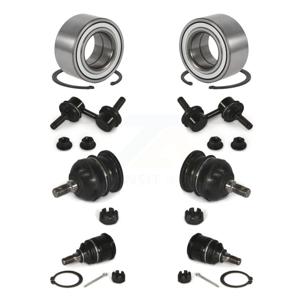 Kit de liaison de barre stabilisatrice, roulement avant supérieur et inférieur, pour Honda CR-V 1997 – 2001