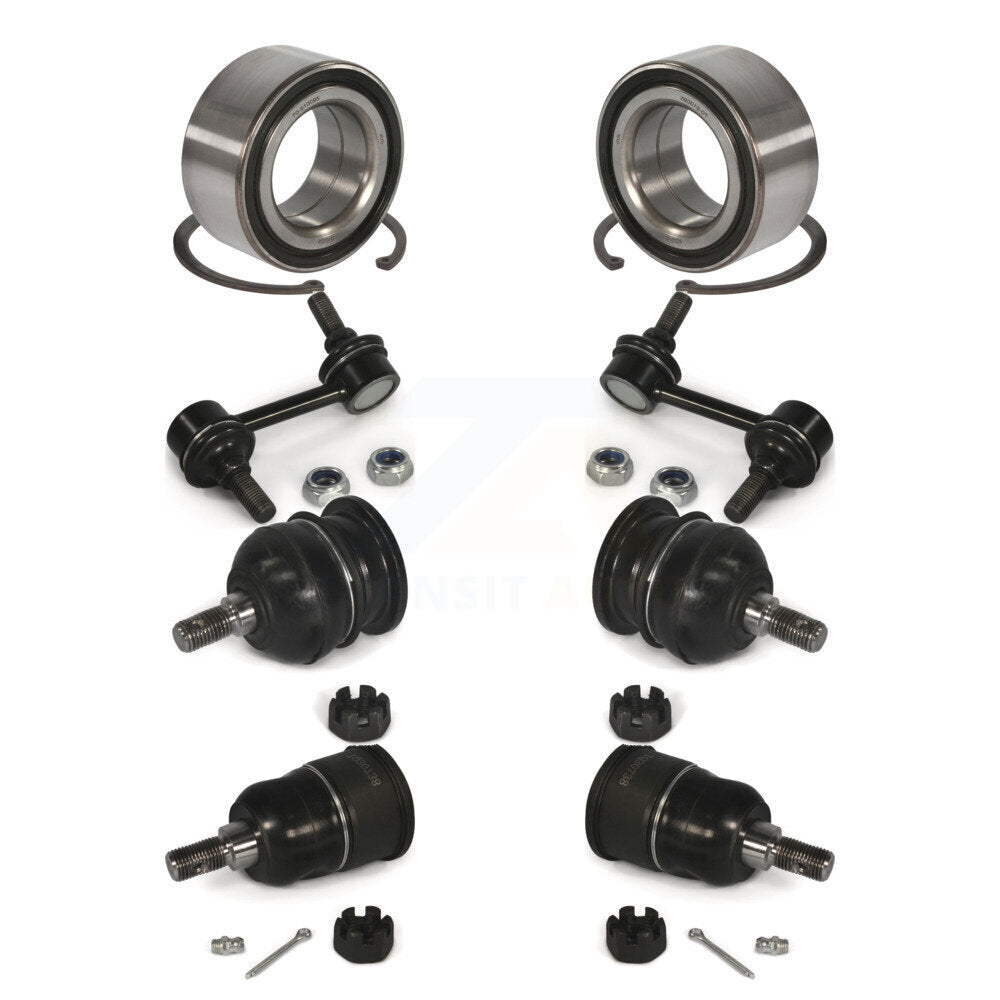 Kit de rotule et de liaison supérieure et inférieure de roulement avant (8 pièces) pour Honda Accord Acura TS