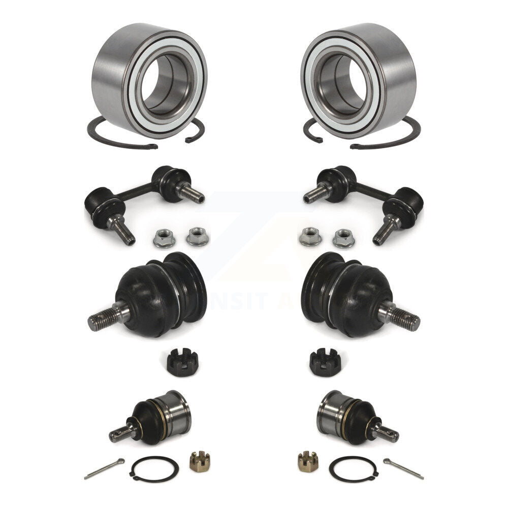 Kit de liaison de rotule supérieure et inférieure de roulement avant (8 pièces) pour Honda Accord Acura TL C