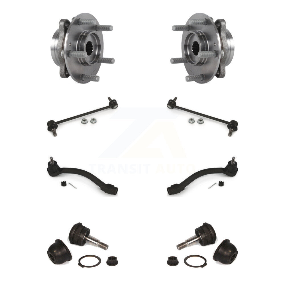 Kit de liaison de biellette de direction extérieure de rotule inférieure de roulement avant pour Hyundai Elantra GT 17