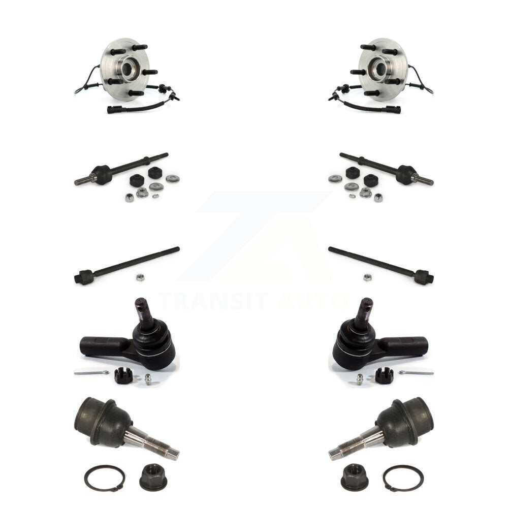 Kit de biellette de direction intérieure et extérieure de rotule inférieure de roulement avant pour Dodge Ram 150