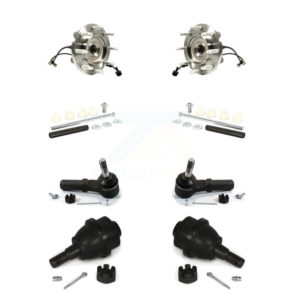 Kit de biellette de direction et de liaison extérieure, roulement avant, rotule inférieure, pour GMC Chevrolet Sierr