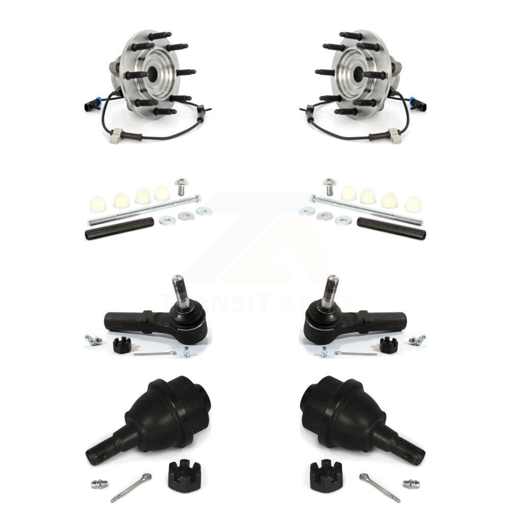 Kit de biellette de direction et de liaison extérieure, roulement avant, rotule inférieure, pour GMC Chevrolet Sierr
