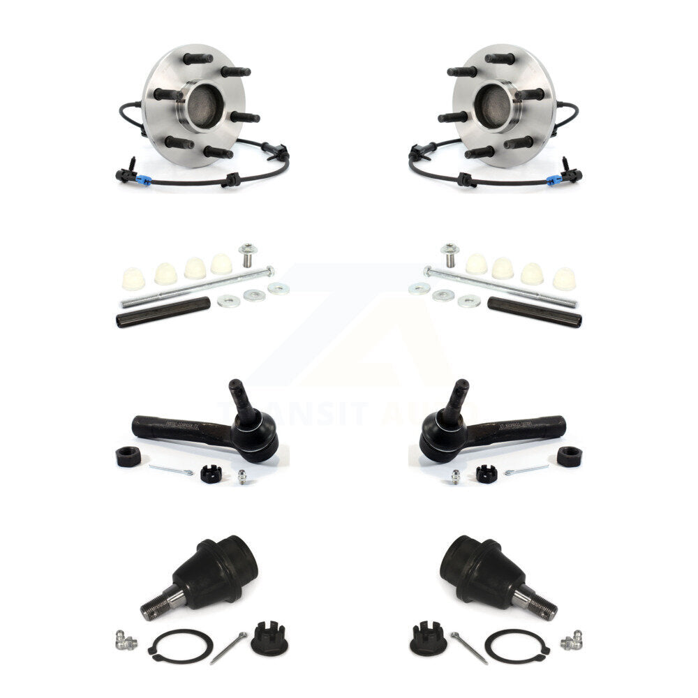 Kit de liaison de biellette de direction extérieure, roulement avant, rotule inférieure, pour Chevrolet GMC 1500 XL