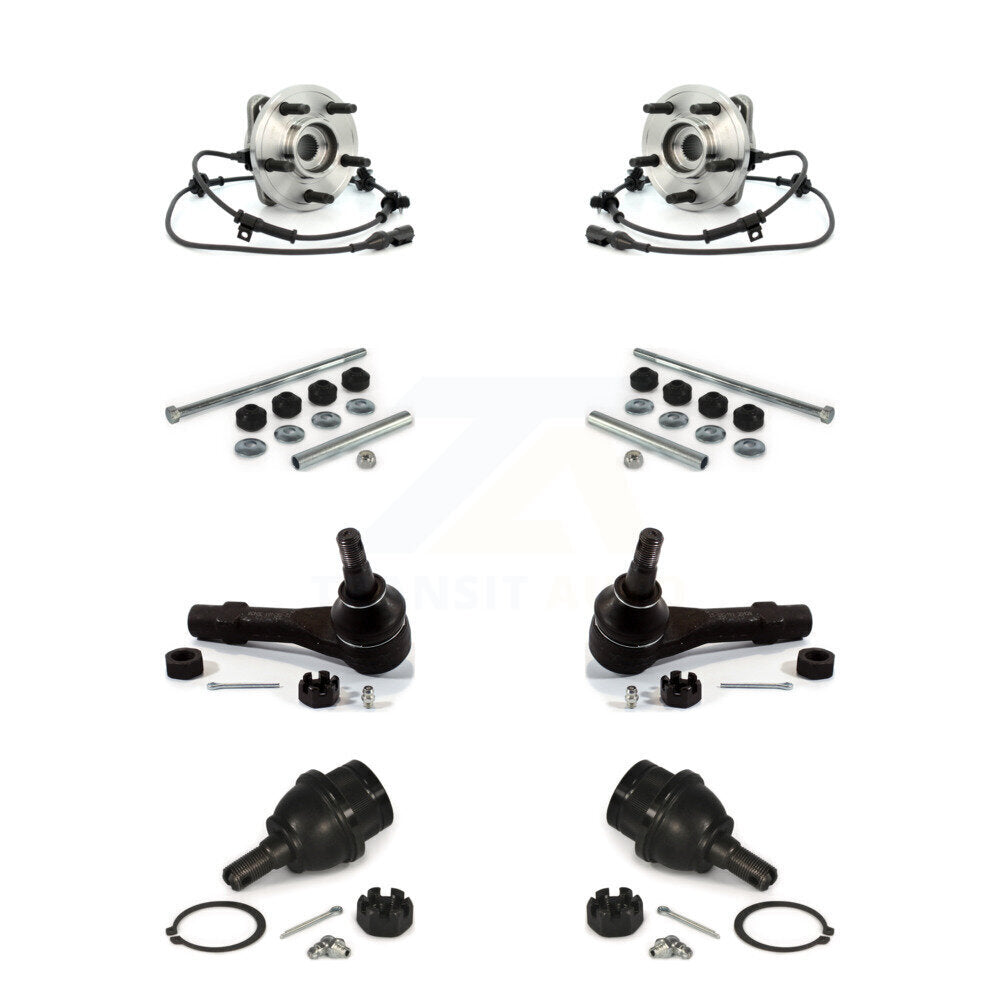 Kit de biellette de direction et de liaison extérieure, roulement avant, rotule inférieure, pour Ford Ranger Explore