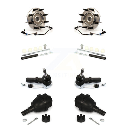 Kit de biellette de direction et de liaison extérieure, roulement avant, rotule inférieure, pour Chevrolet GMC Sierr