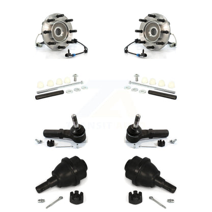 Kit de biellette de direction et de liaison extérieure, roulement avant, rotule inférieure, pour Chevrolet GMC Sierr