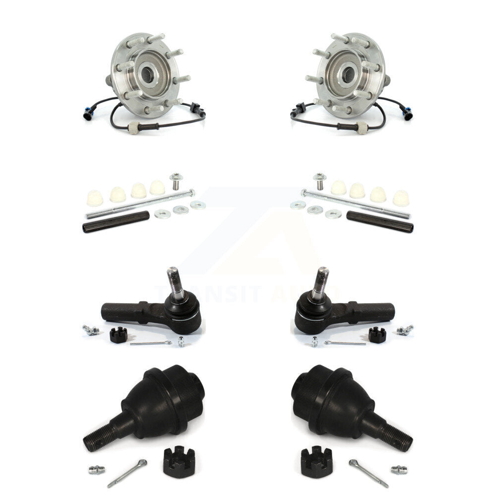 Kit de biellette de direction et de liaison extérieure, roulement avant, rotule inférieure, pour Chevrolet GMC Sierr