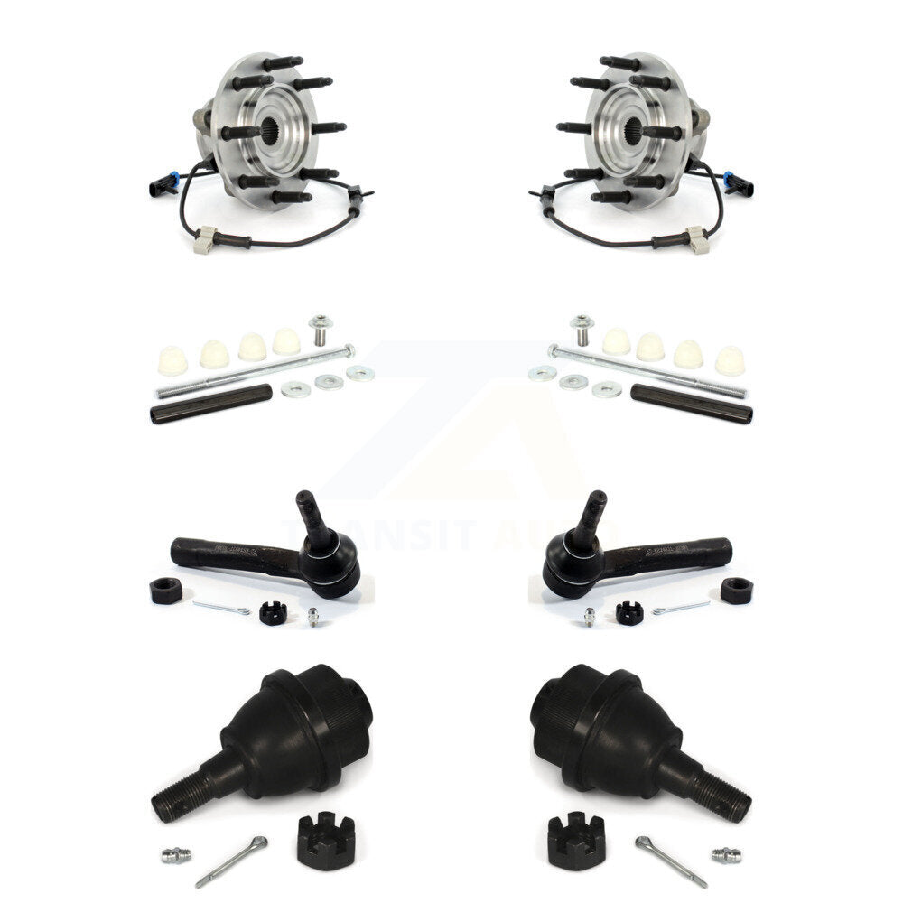 Kit de liaison de biellette de direction extérieure, roulement avant inférieur, Joint à rotule inférieur, pour Chevrolet Silverado X