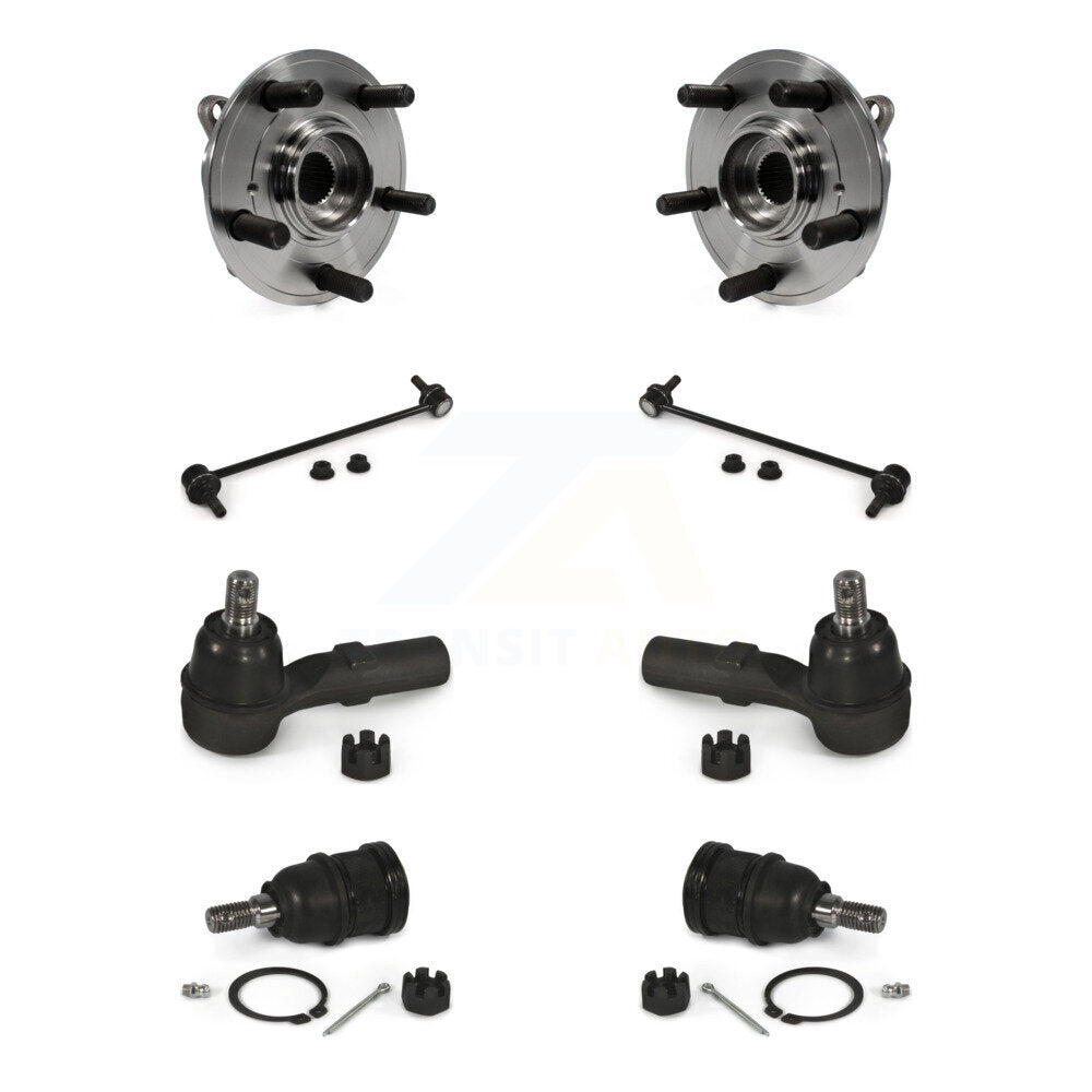Kit de liaison de barre stabilisatrice de biellette de direction extérieure de rotule inférieure de roulement avant pour Honda Odysse