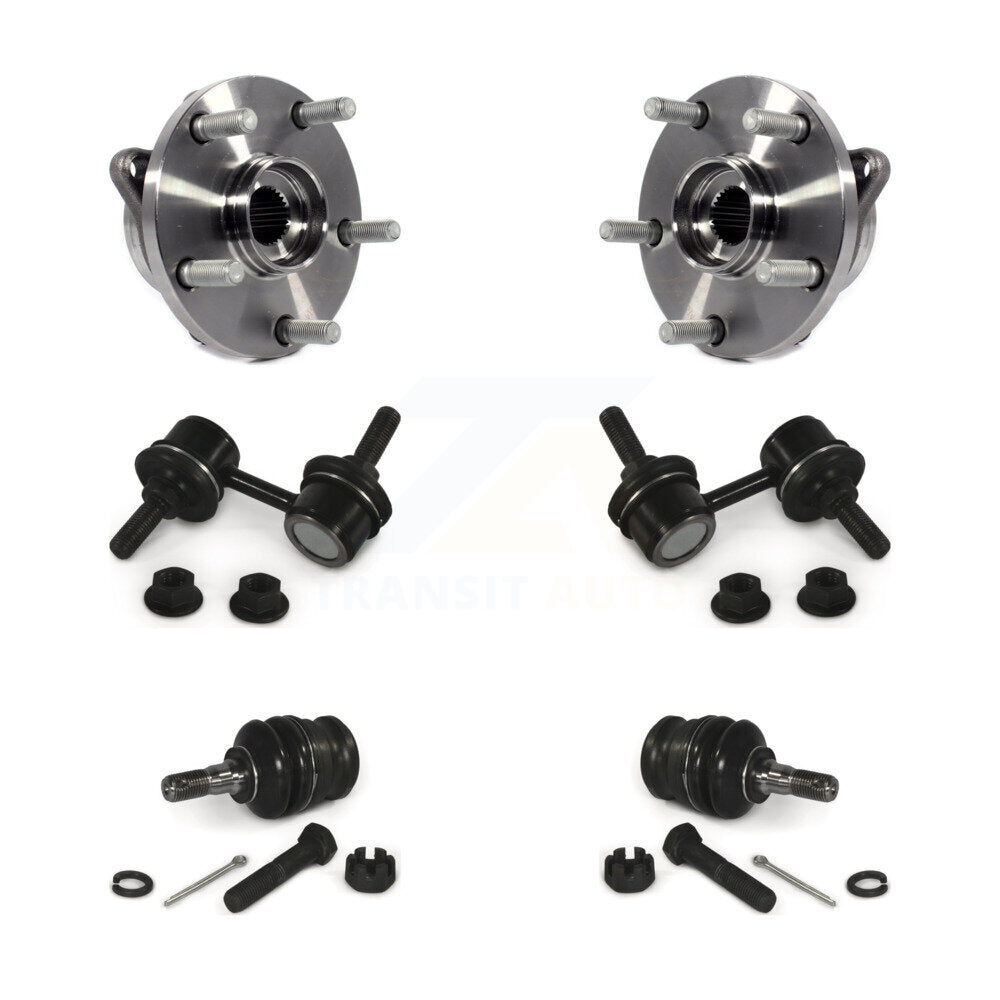 Kit de liaison de barre stabilisatrice, roulement de moyeu avant, Joint à rotule inférieur, pour Subaru Impreza WRX STI