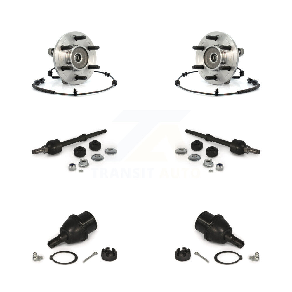 Kit de rotule inférieure et de liaison de roulement de moyeu avant, pour Ford F-150 Lincoln Mark LT 4W